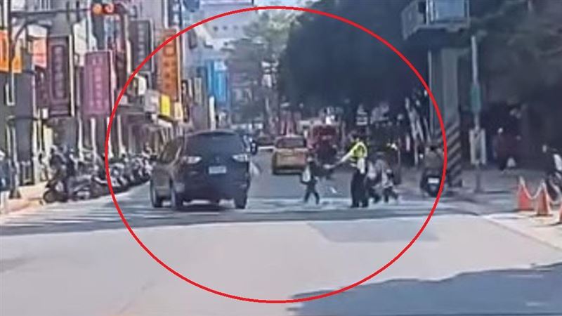 北投國小前險撞飛童！網怒炸、警方回應了