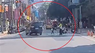 北投國小前險撞飛童！網怒炸、警方回應了