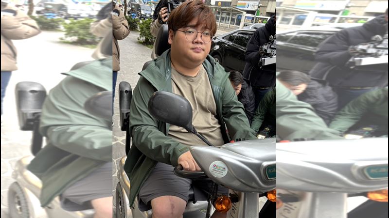 蔡男為腦麻身心障礙者，畢業自台大社工系，並擔任台灣障礙青年理事。（圖／讀者提供）