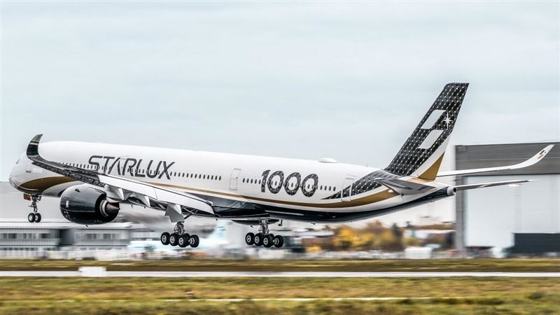 A350-1000成星宇機隊最大型客機。（圖／星宇航空提供）