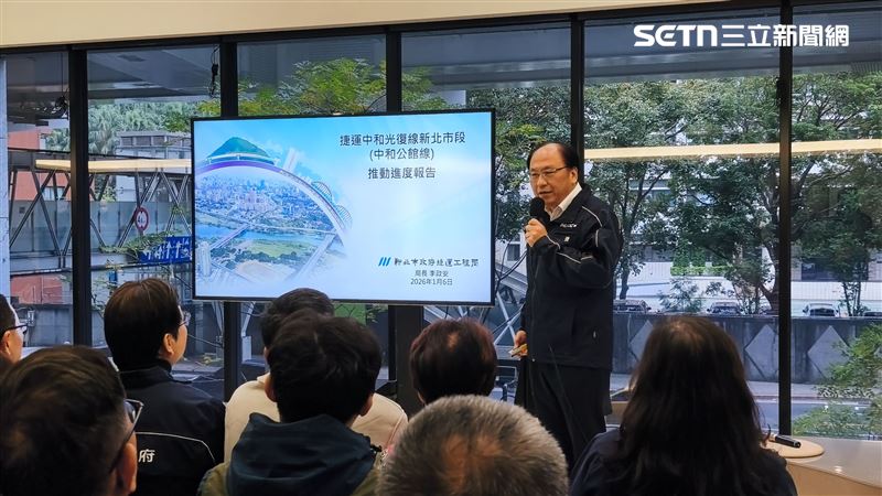 中永和人期盼超過20年的捷運「中和光復線」（中和公館線）將成真！新北市捷運局長李政安指出，該路線將由秀朗橋站沿成功路興建至台北市公館，全線共4站，完成後將大幅縮減中永和人捷運轉乘時間。（圖／記者陳韋帆攝影）