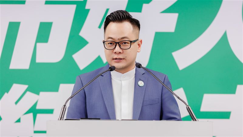 民進黨徵召基隆市議長童子瑋參選2026基隆市長（圖／民進黨提供）