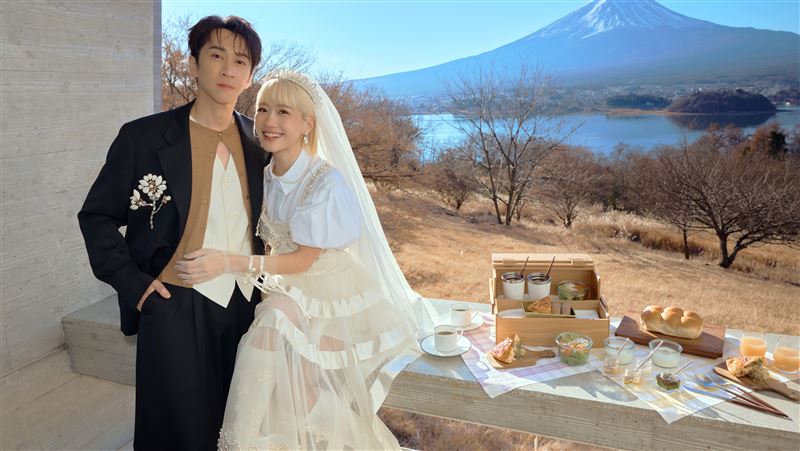 1/25世紀大婚　陳漢典Lulu曝絕美婚紗照