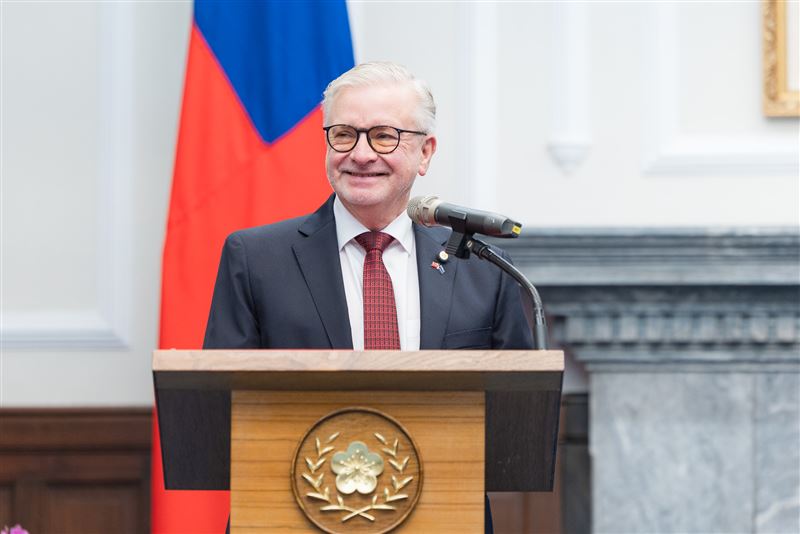 歐洲議會友台小組主席凱勒率領歐洲議會議員團訪台（圖／總統府提供）