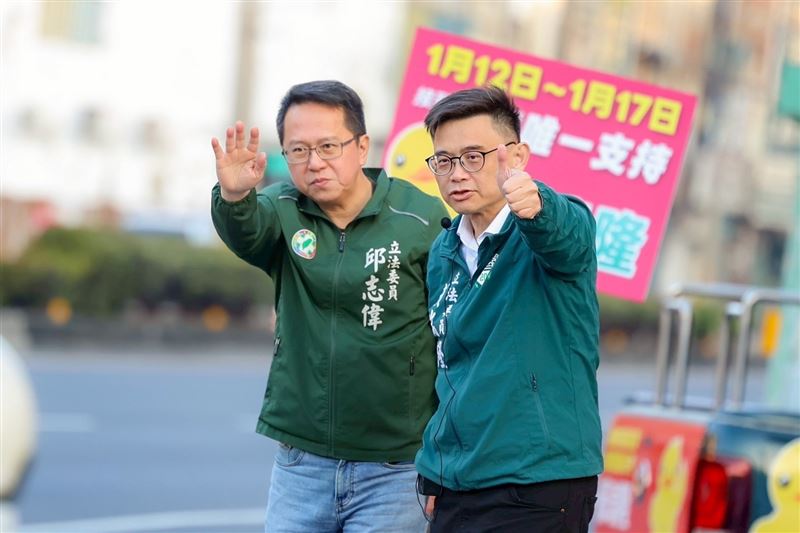 邱志偉首度陪同站路口，賴瑞隆北高雄陸戰全面強化、團結衝刺初選