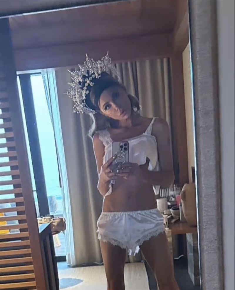 凱特・貝琴薩因為失去親人打擊太大暴瘦。(圖/翻攝自TikTok @kate..beckinsale)