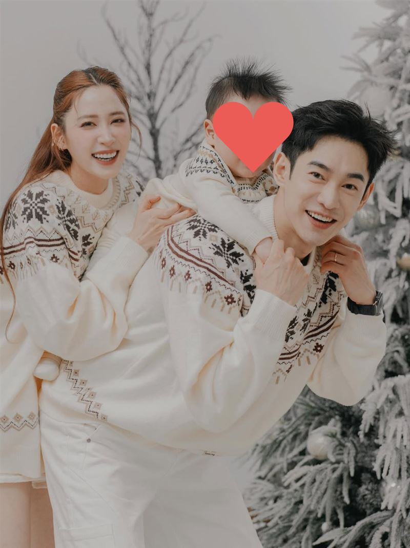 張書豪與歐陽妮妮育有1歲兒子睦睦。（圖／翻攝自張書豪IG）