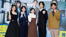 （左起）王真琳、林予晞、陳妍霏、黃河、謝章穎。（圖／記者趙于瑩攝影）