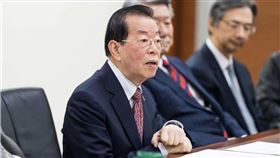 謝長廷正式就任台灣日本關係協會會長。（圖／翻攝自謝長廷臉書）