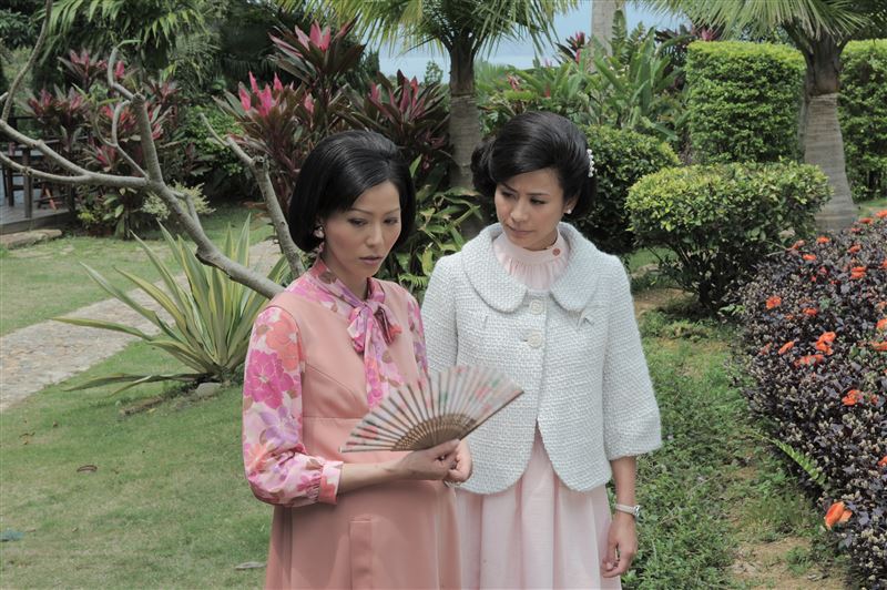 宣萱出席《尋秦記》電影宣傳，大讚滕麗名是「超級防腐劑」。（圖／年代提供）