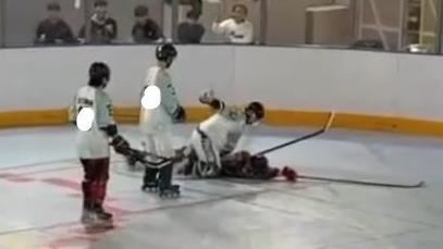 曲棍球前國手暴打國中生挨告，他到案竟稱：我也被罰出場。（圖／翻攝畫面）