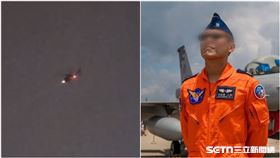 F-16,國防部,空軍,花蓮,飛官,單座,戰機,上尉,跳傘（圖／記者呂彥攝影、IDF經國號FB提供）