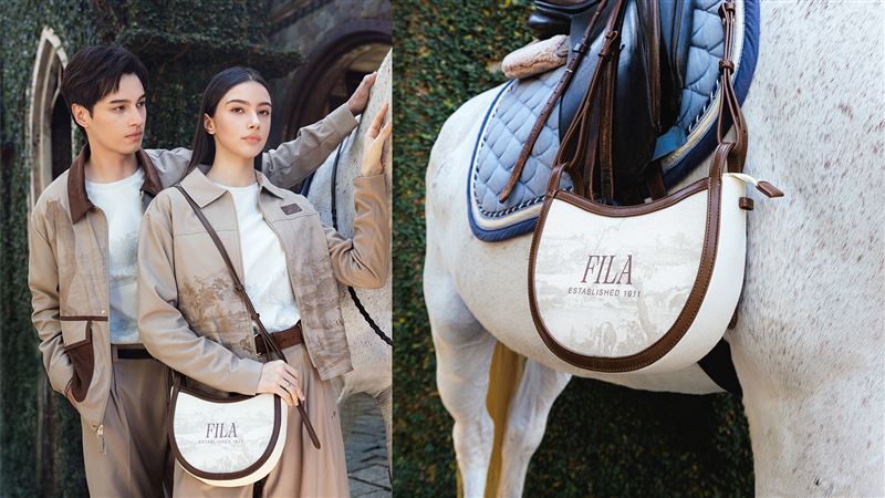 新的一年就要到來，將饒富意味的《百駿圖》穿上身，為新到來的馬年加持。（圖／翻攝畫面）