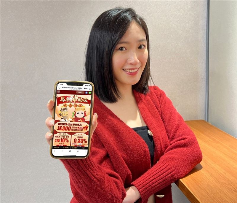 Yahoo購物「馬年神助攻，新春採買」開跑，1月11日前單日消費滿3,000送300，參與「媽祖開運籤大放送」活動，即有機會抽中萬元金豆、6,666點OPENPOINT。（圖／品牌業者提供）