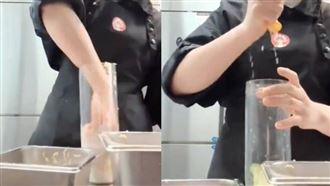 店員徒手打奶茶　霸王茶姬怒開除、停業