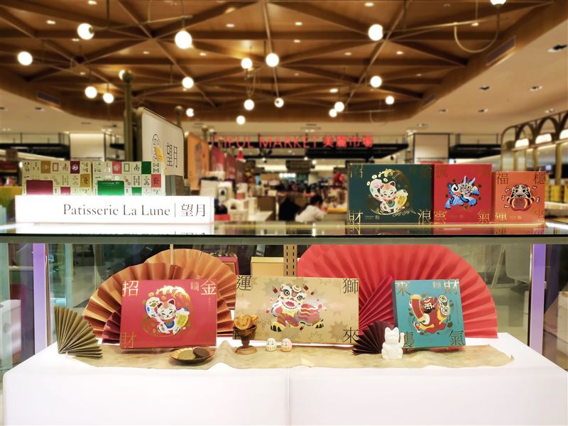 望月2026新春快閃店面，圖為台北新光三越A8 B2F。（圖／品牌業者提供）