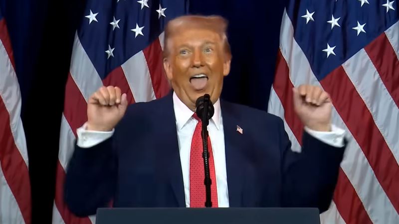 川普嬌喘表演「舉不起來」　梅蘭妮雅不愛