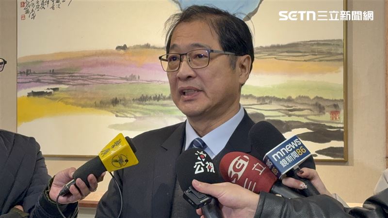 法務部部長鄭銘謙嚴厲譴責恫嚇台灣司法官行徑。（圖／記者楊佩琪攝）