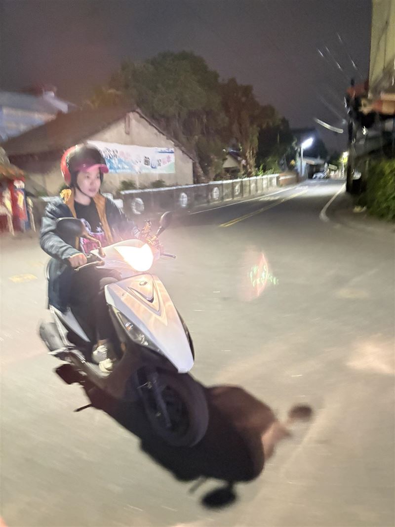 米可白因為被載出過車禍所以有陰影。(圖/翻攝自臉書)