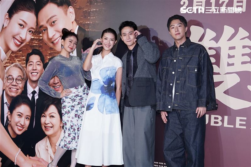 《雙囍》今舉行媒體試片。(圖/記者趙于瑩攝影)