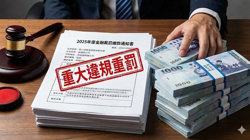 2025重罰黑名單曝光!5大苦主並列罰鍰王