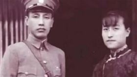 蔣介石與陳潔如（圖／翻攝自百度百科）