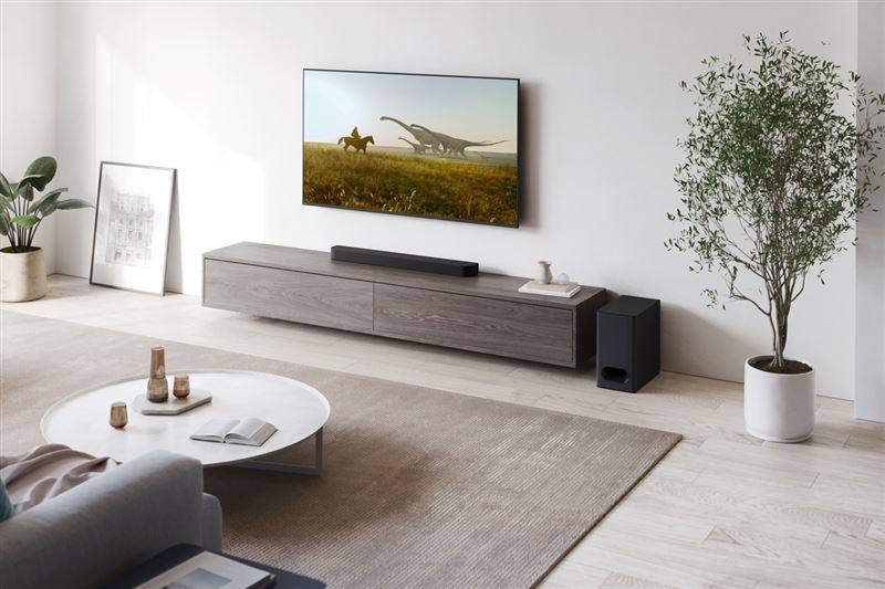 Sony BRAVIA Theater Bar 6系列兩件式環繞家庭劇院,展現3.1.2實體聲道的遼闊音場