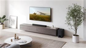 Sony BRAVIA Theater Bar 6系列兩件式環繞家庭劇院，展現3.1.2實體聲道的遼闊音場。