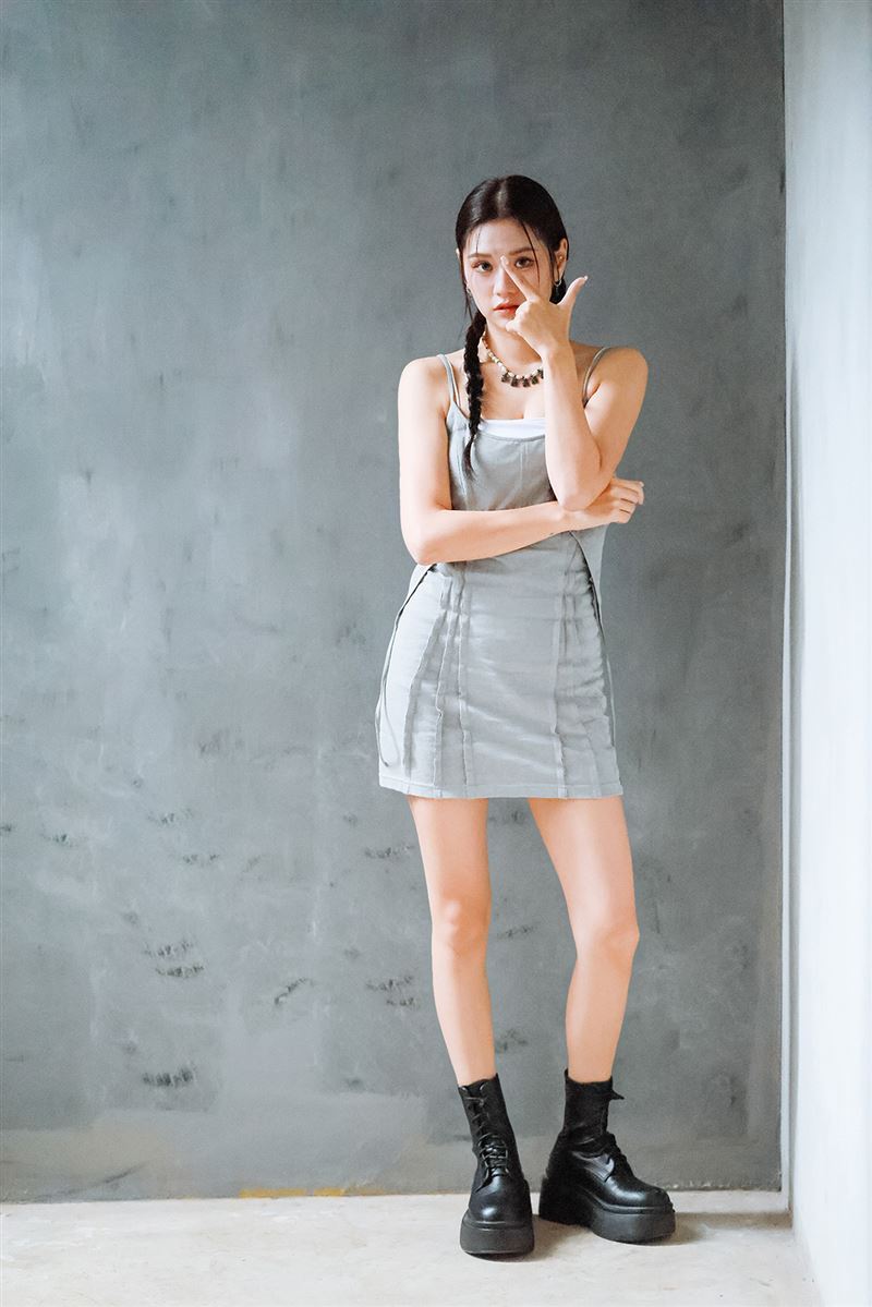 林沁半年來反覆練習新作品，獲得製作人肯定。（圖／首湛創意提供）