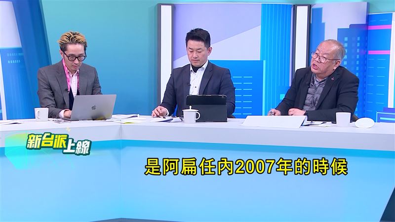 黃揚德指出，現在台灣的F-16是阿扁任內買的，如果不升級要汰換新的，至少要等15年。（圖／新台派上線）