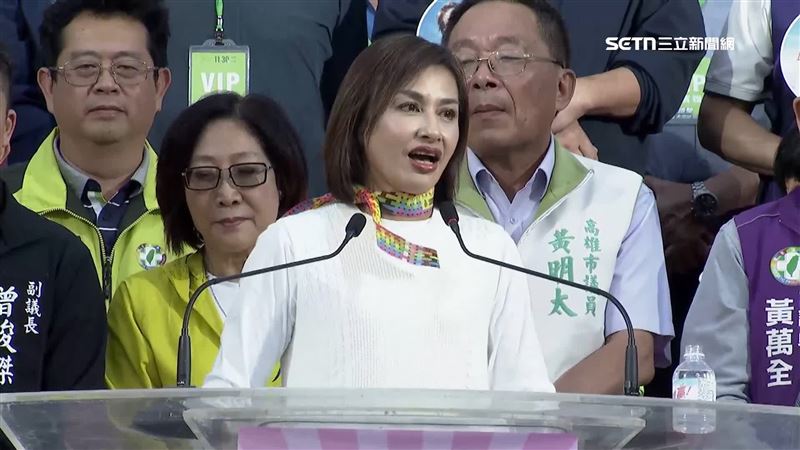 邱議瑩與黨內另外三人爭取高雄市長初選提名