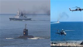 俄出動潛艦「護航」委國油輪，美空降部隊強行登船。（圖／翻攝自X平台 @visionergeo）