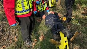 虎頭蜂,冬天,除草,蜂群,蜂螫,過敏,呼吸（圖／翻攝畫面）