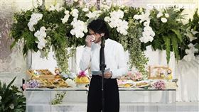 蕭敬騰淚崩分享和岳父林光寧的相處過程。（圖／記者趙于瑩攝影）