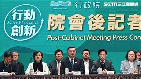 行政院長卓榮泰今(８)日出席院會後記者會。（圖／記者盧素梅攝影）