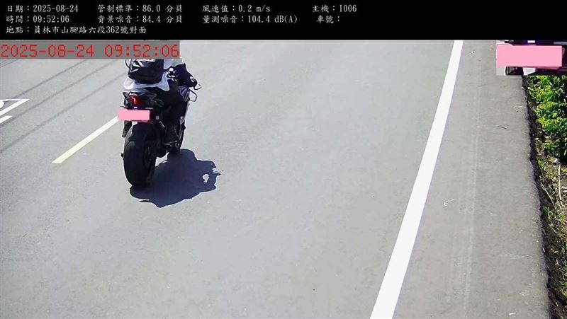 罰不怕！彰化「噪音王」催油門飆110分貝