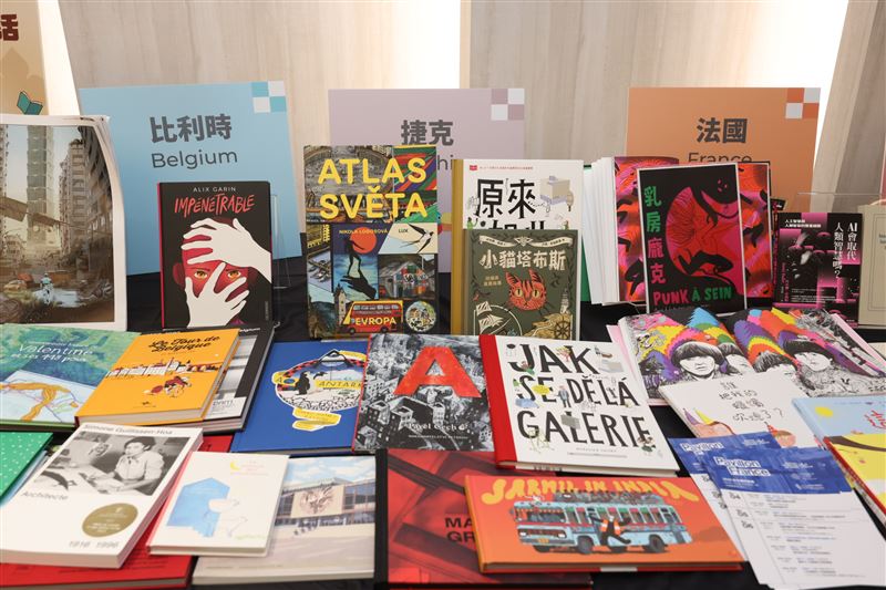 今年的書展同時集結歐洲和亞洲多個國家館。（圖／文化部提供）