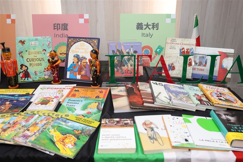 今年的書展同時集結歐洲和亞洲多個國家館。（圖／文化部提供）
