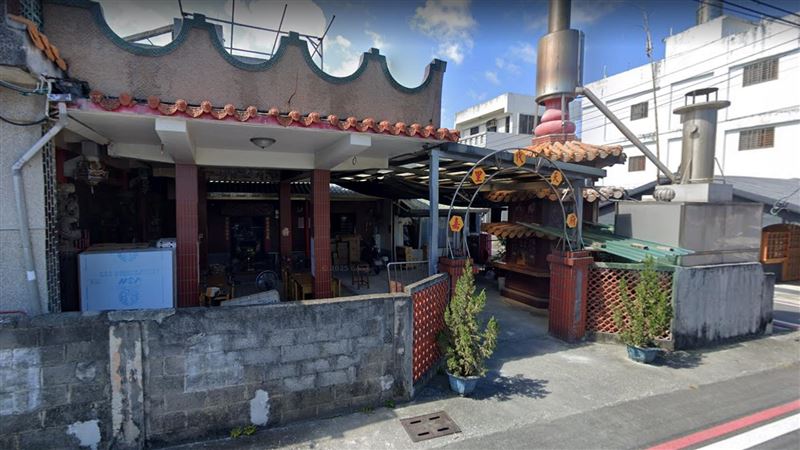 花蓮縣新城鄉嘉里代天府。(圖/翻攝google map)