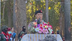 緬甸前克倫領袖宣稱獨立建國，恐加劇與緬軍緊張關係。（圖／翻攝自X平台 @TheChindwin）