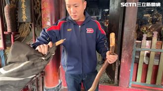 台南城隍廟黑令旗被折斷焚毀　嫌犯抓到了