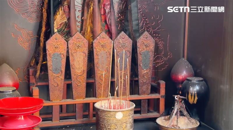 台南市縣城隍廟7日凌晨驚傳破壞事件。(圖/翻攝畫面)