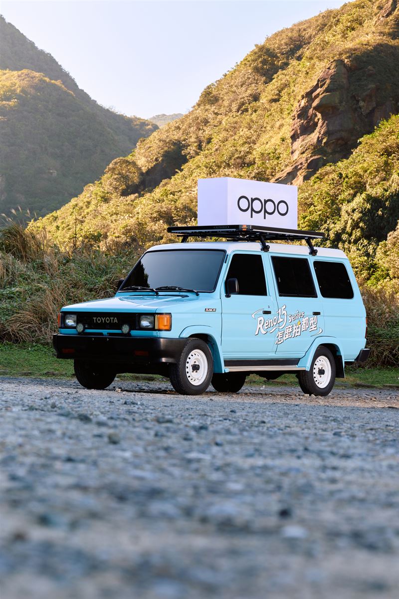 OPPO打造《Reno15 Series 怎麼拍都型》Live 感製造所,以風格露營車為行動拍攝空間,將於1月10日至1月25日週末巡迴台北、台中與高雄精華地段