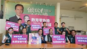 林俊憲談台南營養午餐政見。（圖／翻攝自林俊憲臉書）
