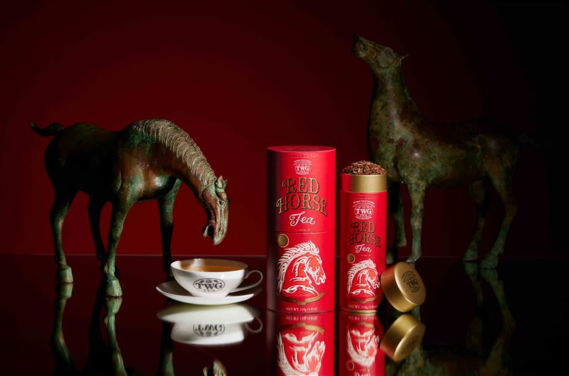 TWG Tea新春的序曲由「赤馬迎禧茶」譜寫。（圖／品牌業者提供）
