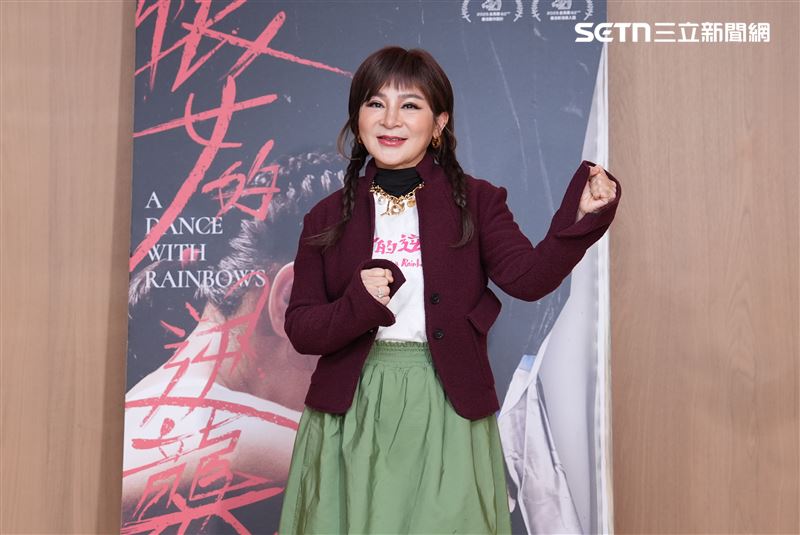 王彩樺入戲很深,表示在片場都不跟李千娜說話。(圖/記者鄭孟晃攝影)