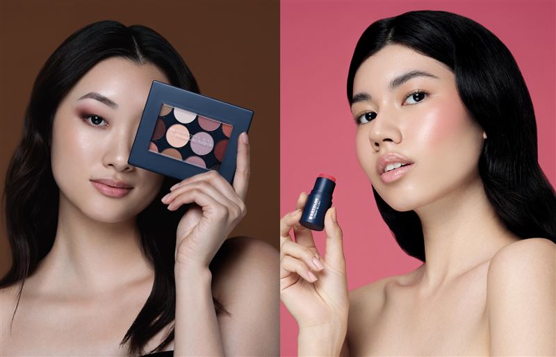 展現優雅迷人的洗鍊韻味！KRYOLAN全新12色「繁星幻彩眼影盤 」特調朦朧色，一盤多用、勾勒眉眼深邃！柔焦系頰彩「胭脂仙女棒」新色 #午夜桑葚微醺上架！（圖／業者提供）