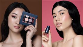 展現優雅迷人的洗鍊韻味！KRYOLAN全新12色「繁星幻彩眼影盤
」特調朦朧色，一盤多用、勾勒眉眼深邃！柔焦系頰彩「胭脂仙女棒」新色 #午夜桑葚微醺上架！（圖／業者提供）