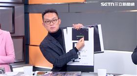 王智盛透露，美軍打擊委國之後，中國自家地圖竟把「中南海」一詞消失。（圖／前進新台灣）