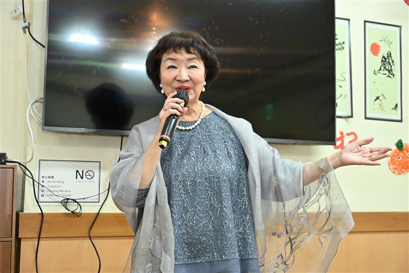 張瑠瓊做公益。（圖／台灣優質生命協會提供）